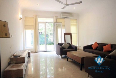 Ciputra resident - furnished 4BR house with tiled yard front & back